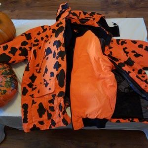 Very heavy lined hunting coat, dual jacket